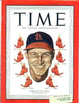 Stan Musial on Time magazine