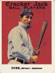 Ty Cobb baseball card