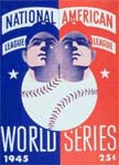 1945 World Series Program